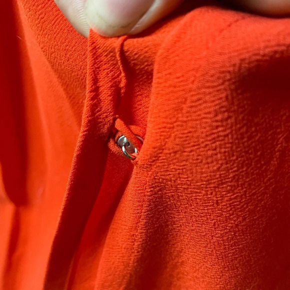 Sass & Bide Mini Dress Red w Pink Sequins Color block Party Dress - Picture 8 of 8